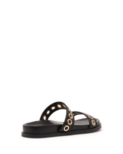 Alliance Sandal Black -THERAPY SHOES ALLIANCE BLACK PU BACK