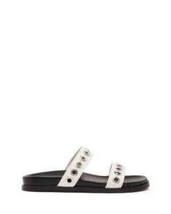 Alliance Sandal White 9 Alliance Sandal White -THERAPY SHOES ALLIANCE WHITE PU SIDE