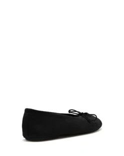 Alta Ballet Flat Black -THERAPY SHOES ALTA BLACK STRETCH MICRO BACK