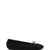 Alta Ballet Flat Black -THERAPY SHOES ALTA BLACK STRETCH MICRO SIDE