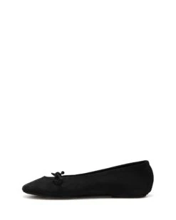 Alta Ballet Flat Black -THERAPY SHOES ALTA BLACK STRETCH MICRO SIDE2