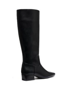 Anine Tall Boot Black 8 Anine Tall Boot Black -THERAPY SHOES ANINE BLACKSTRETCHPU BACKANGLE