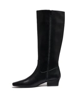 Anine Tall Boot Black 9 Anine Tall Boot Black -THERAPY SHOES ANINE BLACKSTRETCHPU SIDE2 INTERIOR