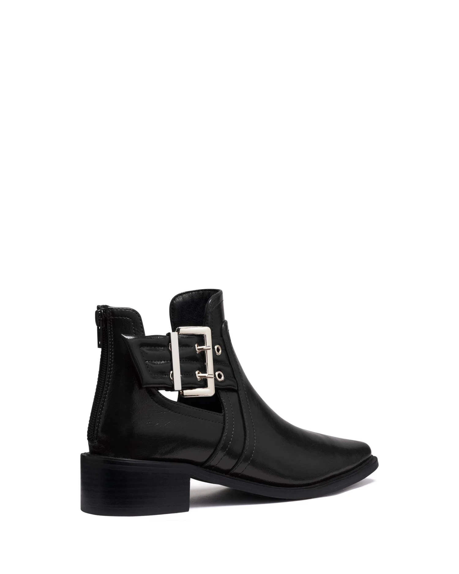 Baylee Ankle Boot Black Crinkle Patent 5 Baylee Ankle Boot Black Crinkle Patent - Image 3