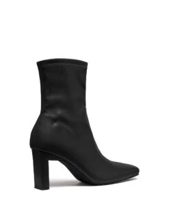 Bette Ankle Boot Black Smooth -THERAPY SHOES BETTE BLACKSMOOTHSTRETCHPU BACKANGLE