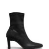 Bette Ankle Boot Black Smooth -THERAPY SHOES BETTE BLACKSMOOTHSTRETCHPU SIDE