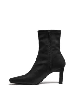 Bette Ankle Boot Black Smooth -THERAPY SHOES BETTE BLACKSMOOTHSTRETCHPU SIDE2 INTERIOR