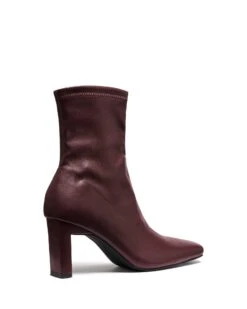 Bette Ankle Boot Bordeaux Smooth -THERAPY SHOES BETTE BORDEAUXSMOOTHSTRETCHPU BACKANGLE