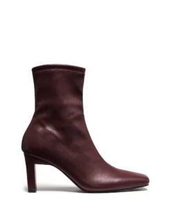 Bette Ankle Boot Bordeaux Smooth -THERAPY SHOES BETTE BORDEAUXSMOOTHSTRETCHPU SIDE