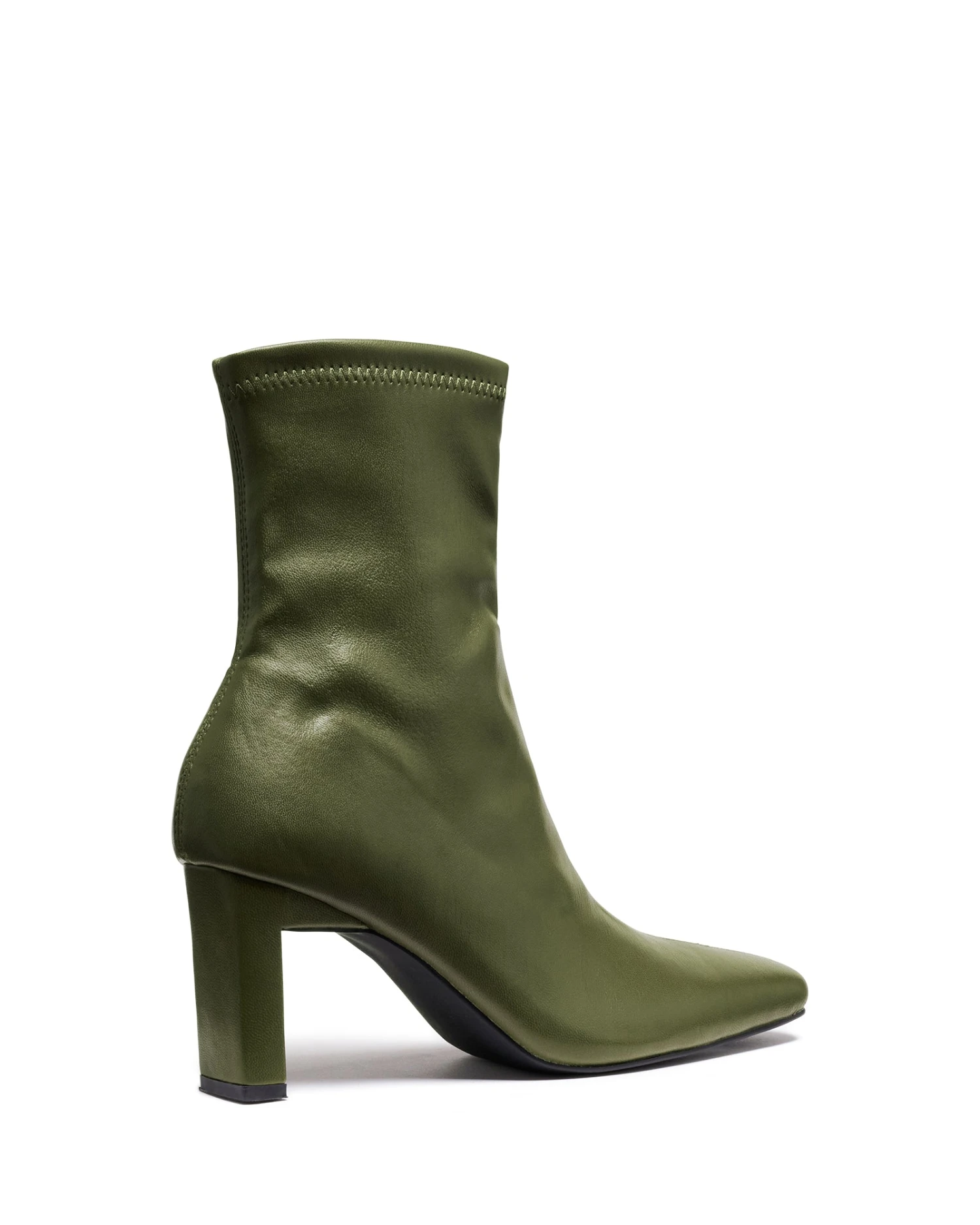 Bette Ankle Boot Khaki Smooth 6 Bette Ankle Boot Khaki Smooth - Image 4