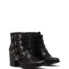 Bexar Black Burnished *FINAL SALE* -THERAPY SHOES BEXAR BLACK PAIR