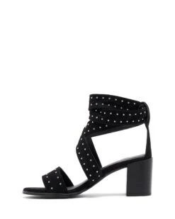 Blenheim Black *FINAL SALE* 8 Blenheim Black *FINAL SALE* -THERAPY SHOES BLENHEIM BLACKFAUXSUEDE SIDE2 INTERIOR