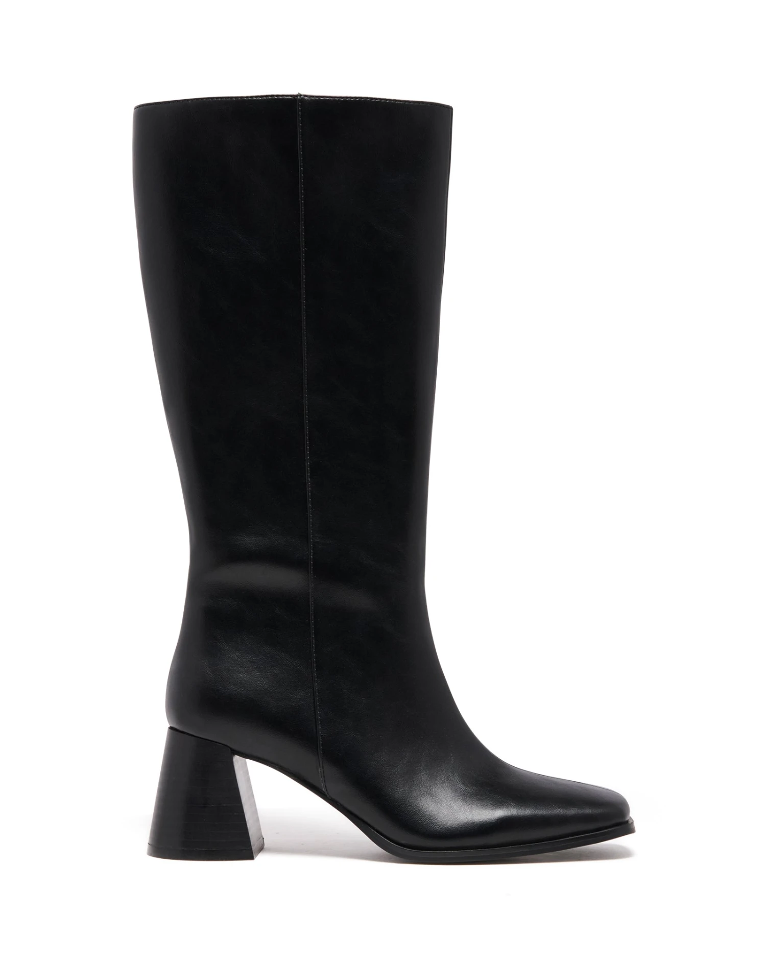 Cadence Tall Boot Black Textured 2 Cadence Tall Boot Black Textured