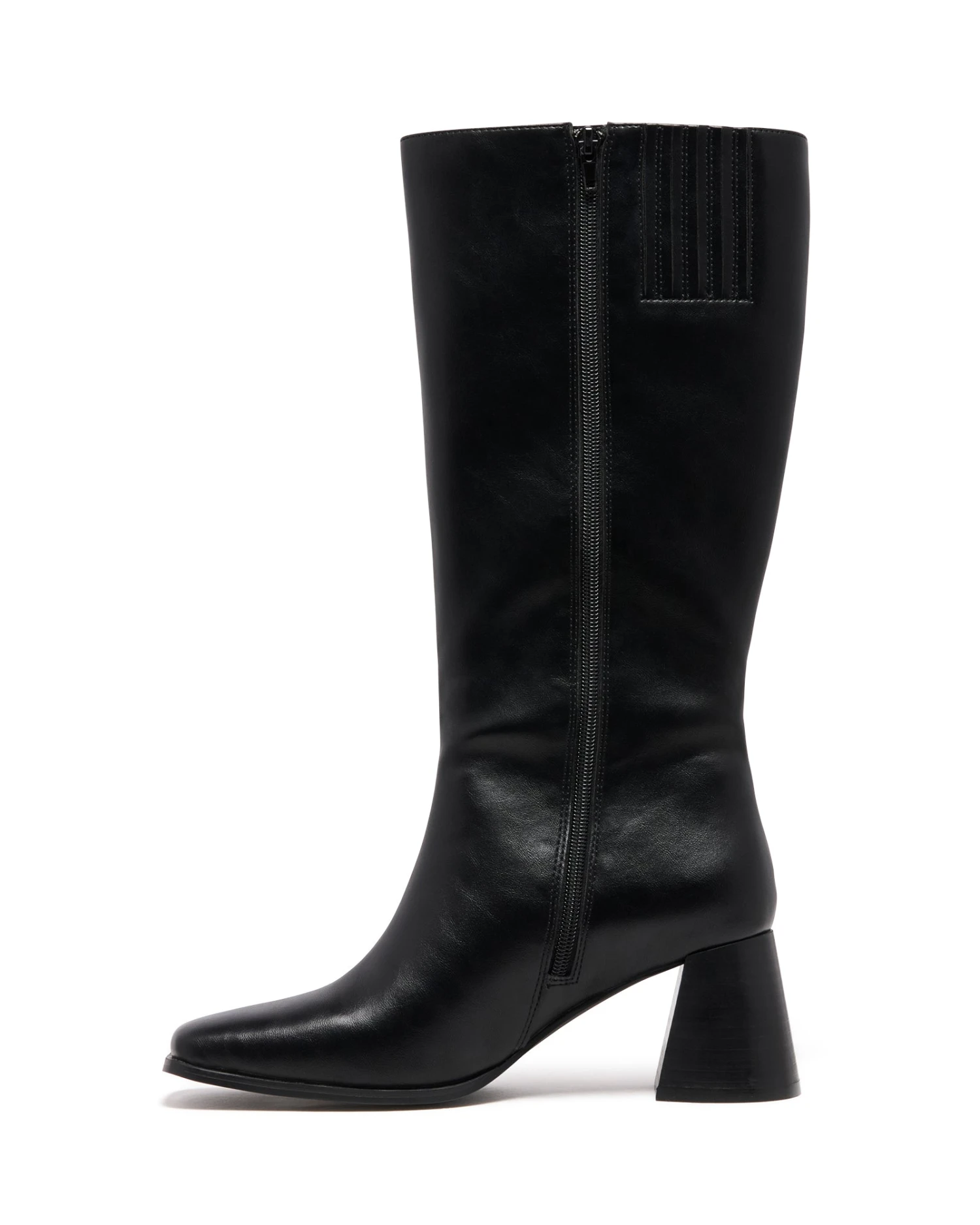 Cadence Tall Boot Black Textured 4 Cadence Tall Boot Black Textured - Image 3