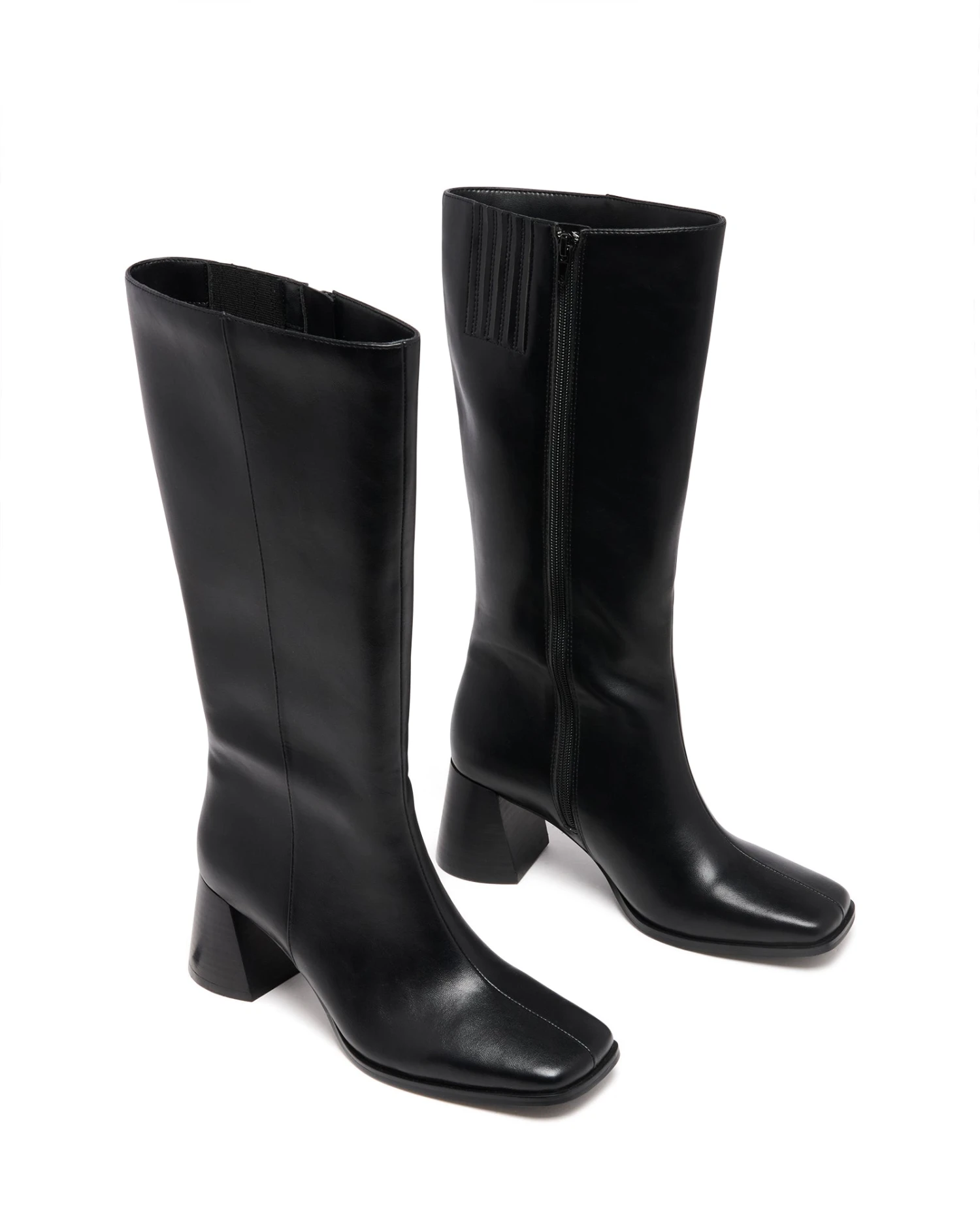 Cadence Tall Boot Black Textured 3 Cadence Tall Boot Black Textured - Image 2