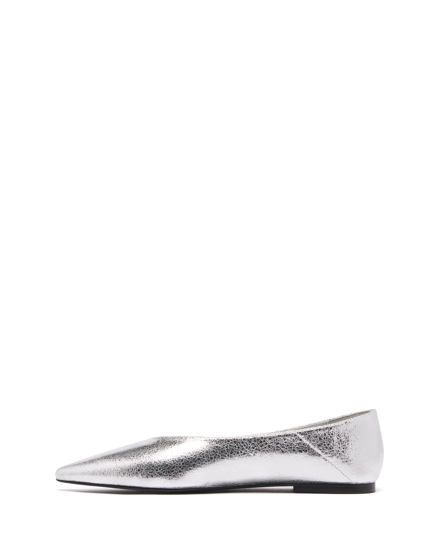Clara Pointed Flat Silver 7 Clara Pointed Flat Silver - Image 5