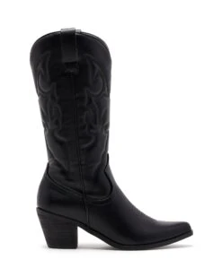 Clayton Cowboy Boot Black