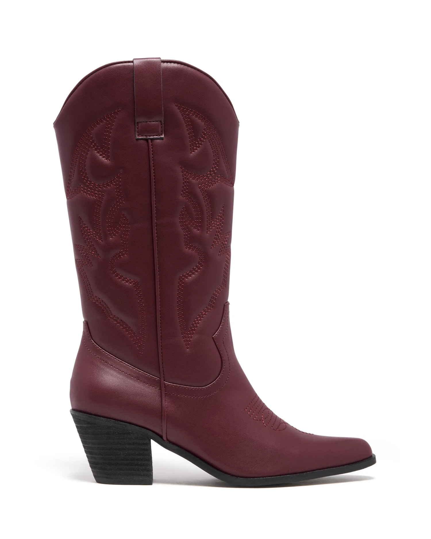 Clayton Cowboy Boot Bordeaux 3 Clayton Cowboy Boot Bordeaux