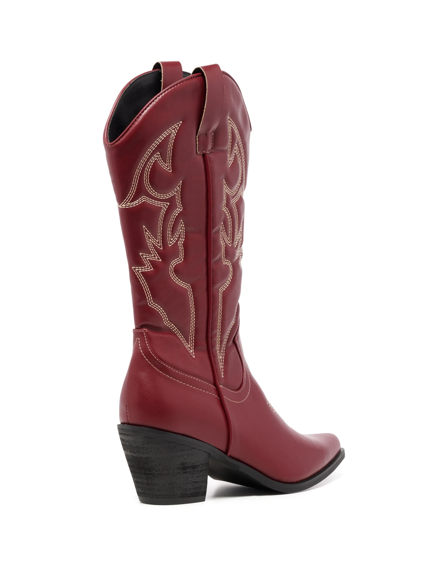 Clayton Cowboy Boot Cherry 5 Clayton Cowboy Boot Cherry - Image 3