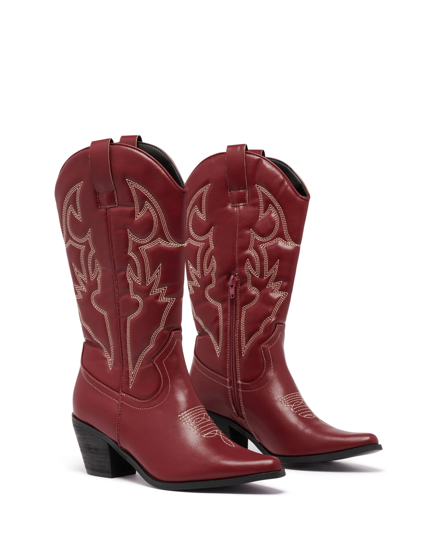 Clayton Cowboy Boot Cherry 3 Clayton Cowboy Boot Cherry