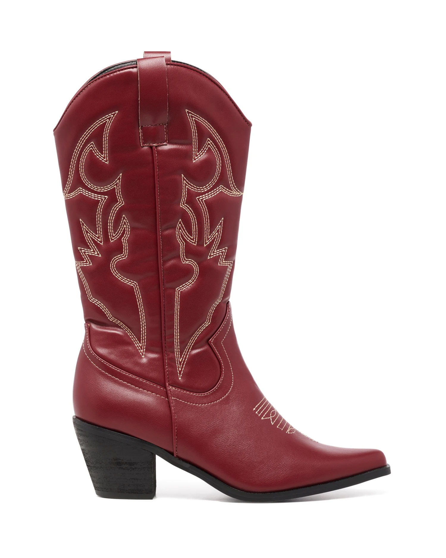 Clayton Cowboy Boot Cherry 4 Clayton Cowboy Boot Cherry - Image 2