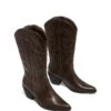 Clayton Cowboy Boot Chocolate 1 Clayton Cowboy Boot Chocolate -THERAPY SHOES CLAYTON CHOCOLATEPU TOEANGLE