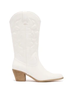 Clayton Cowboy Boot Ivory