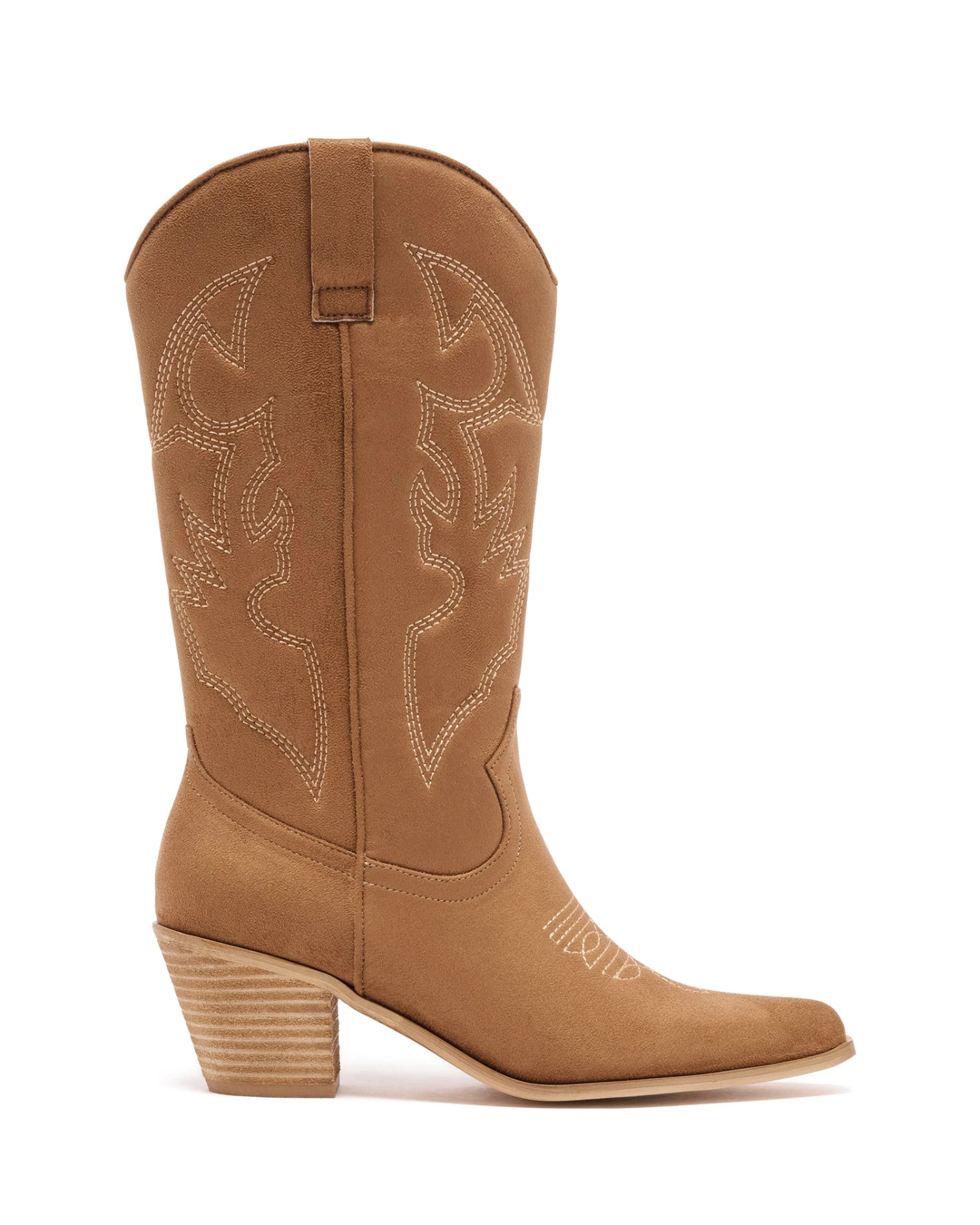 Clayton Cowboy Boot Toffee Suede 3 Clayton Cowboy Boot Toffee Suede