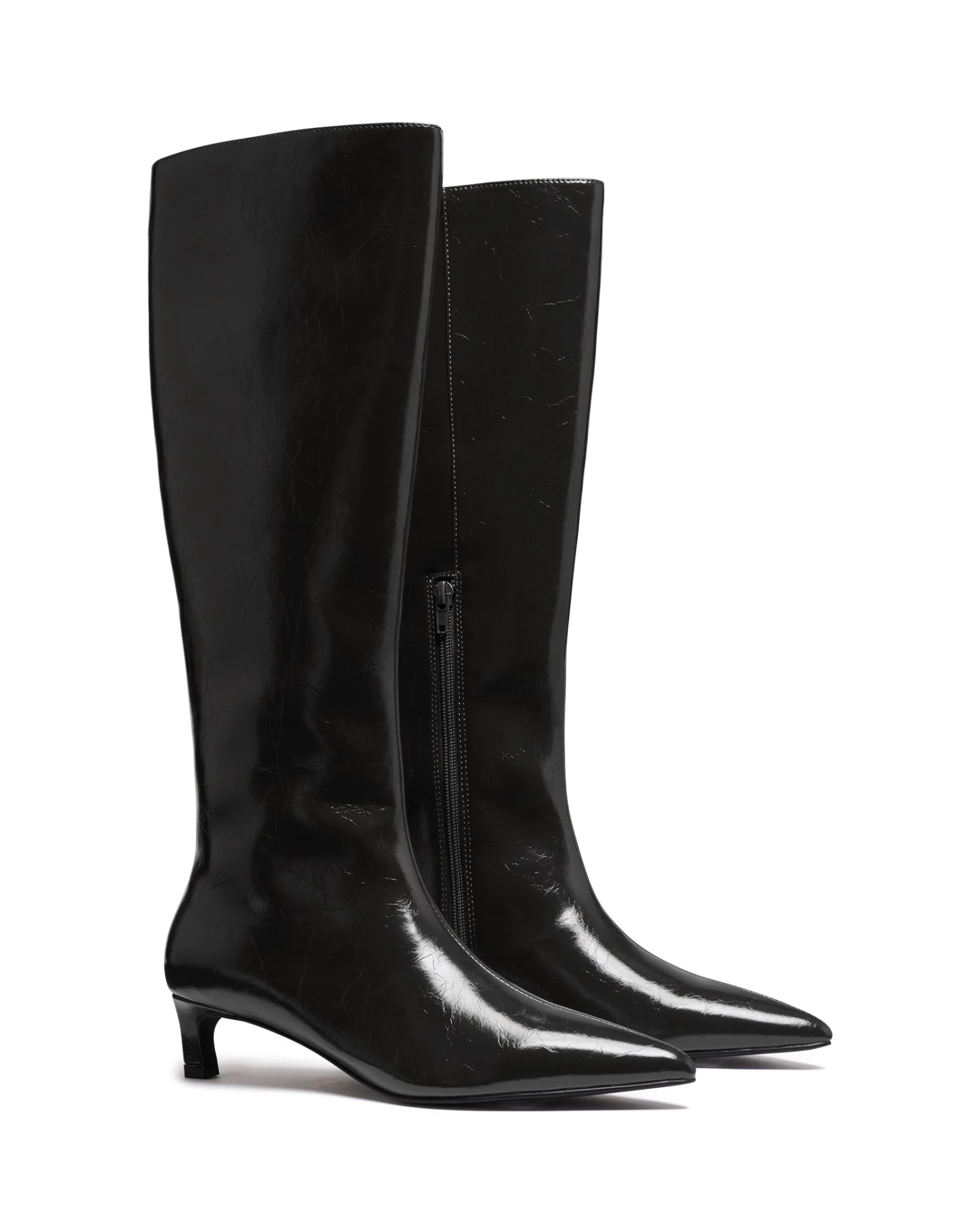 Destiny Tall Boot Black Textured 4 Destiny Tall Boot Black Textured - Image 2