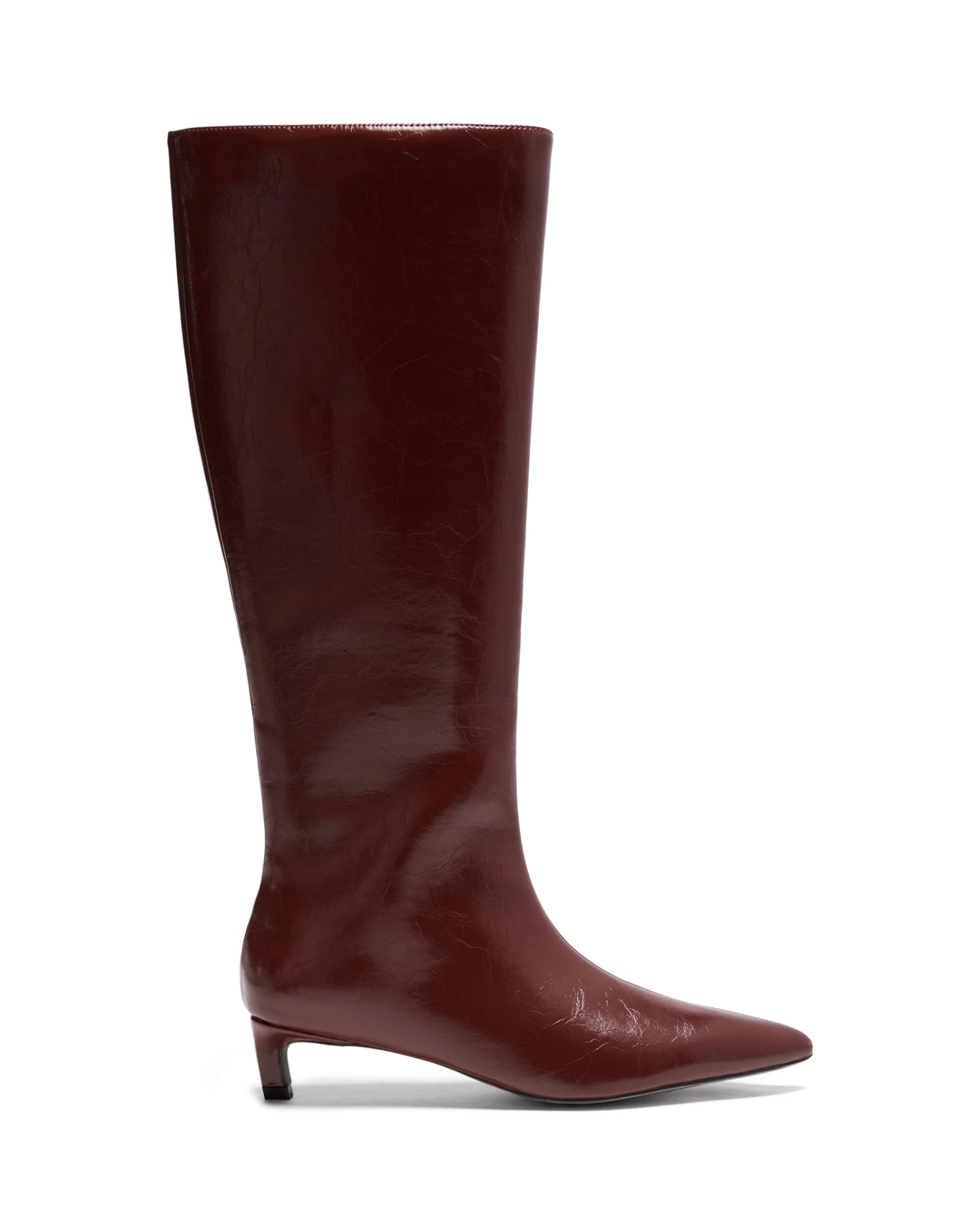 Destiny Tall Boot Bordeaux Textured 4 Destiny Tall Boot Bordeaux Textured - Image 2