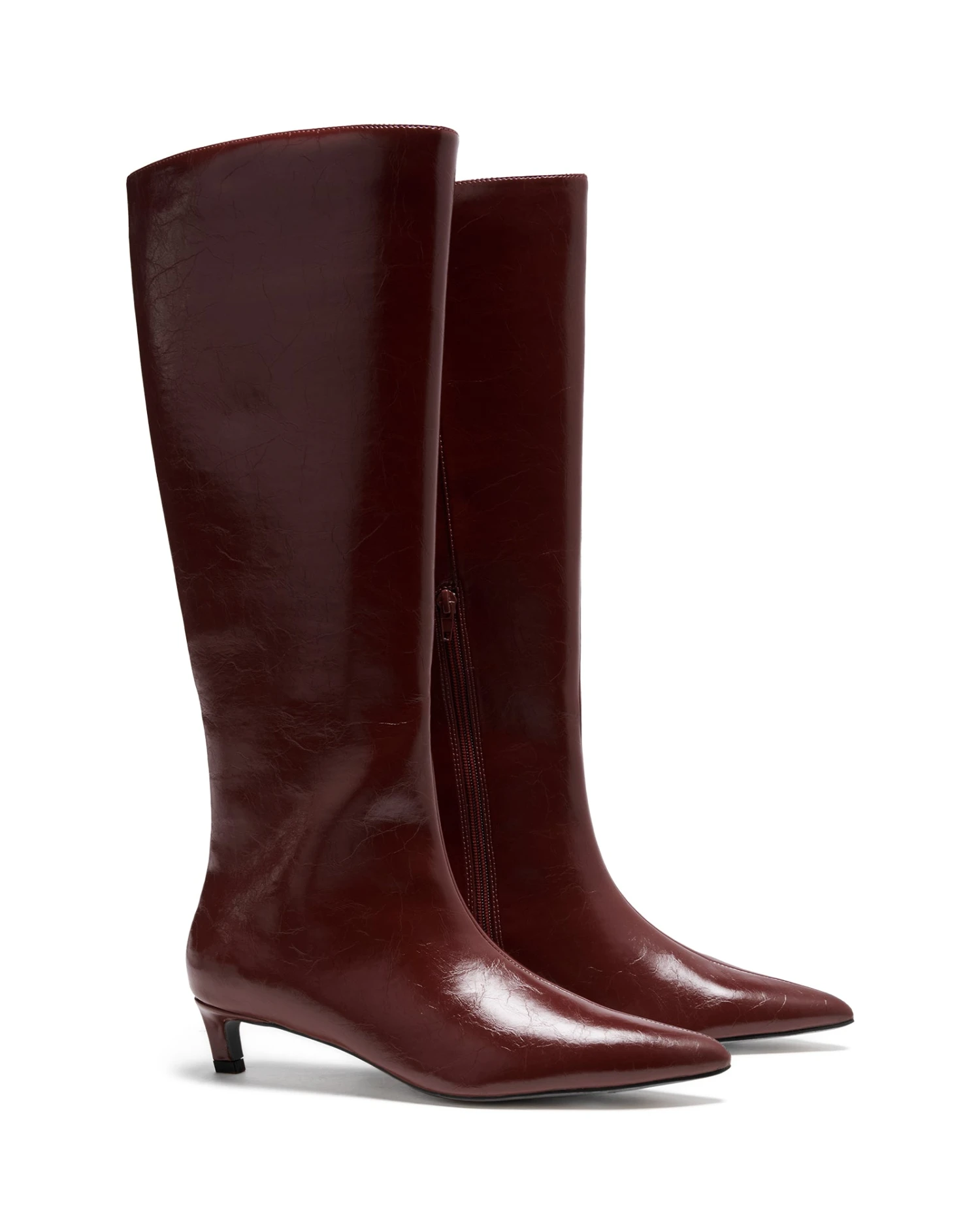 Destiny Tall Boot Bordeaux Textured 3 Destiny Tall Boot Bordeaux Textured