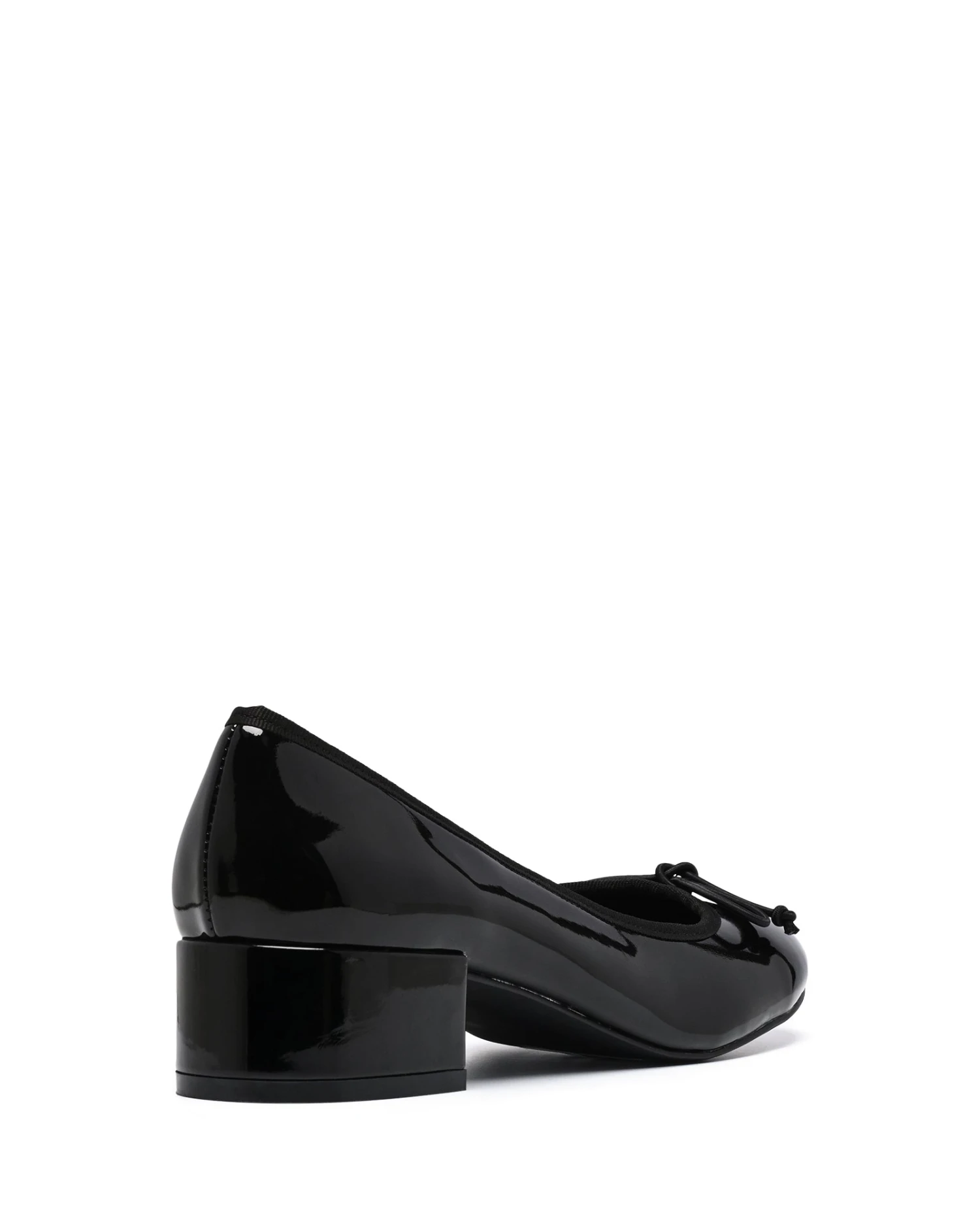 Diana Ballet Heel Black Patent 5 Diana Ballet Heel Black Patent - Image 3