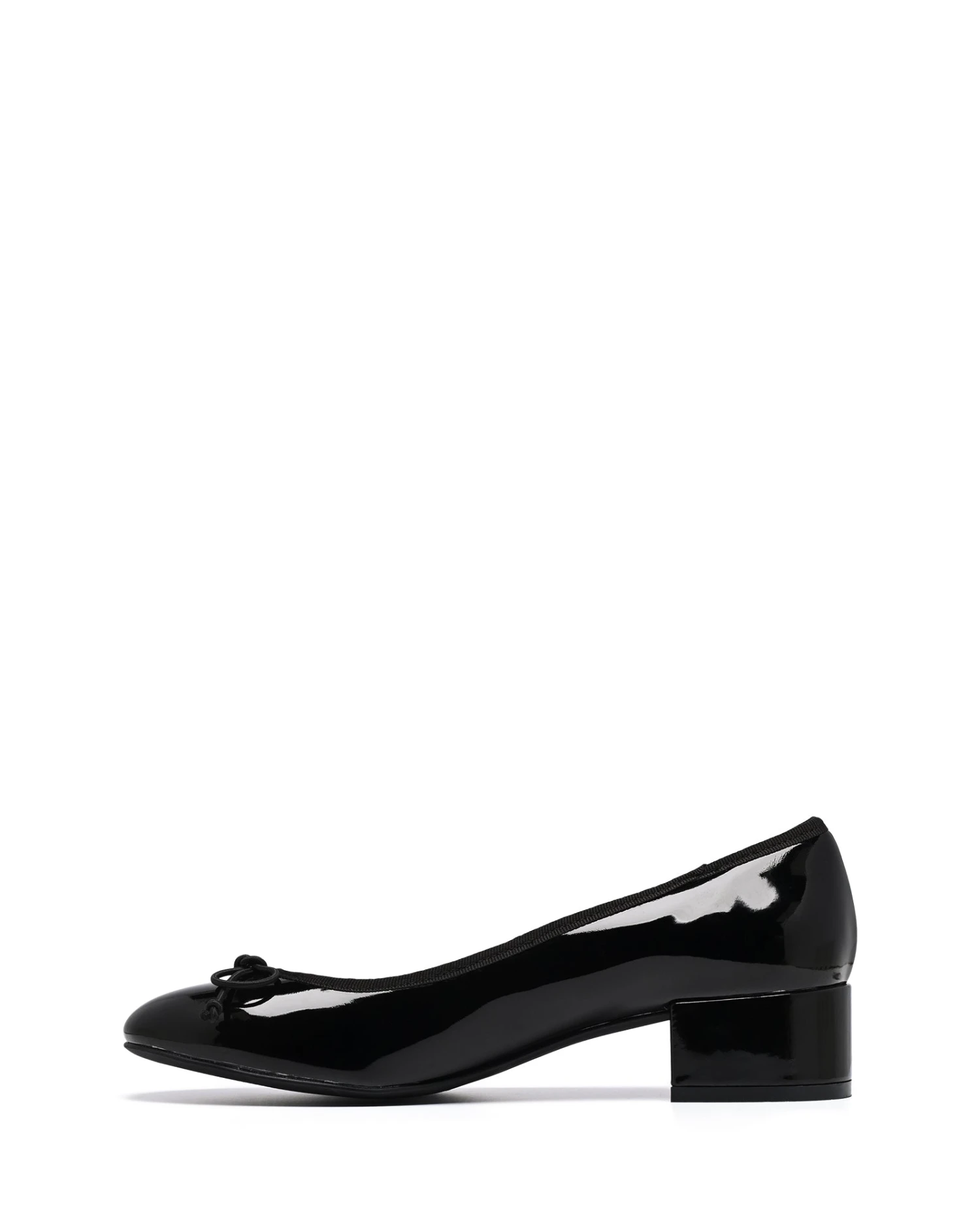 Diana Ballet Heel Black Patent 6 Diana Ballet Heel Black Patent - Image 4