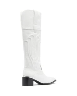 Dynasty White *FINAL SALE* -THERAPY SHOES DYNASTY WHITE BACK ANGLE