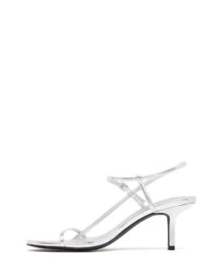 Easton Slingback Heel Silver Metallic 9 Easton Slingback Heel Silver Metallic -THERAPY SHOES EASTON SILVERMETALLICPU SIDE2 INTERIOR