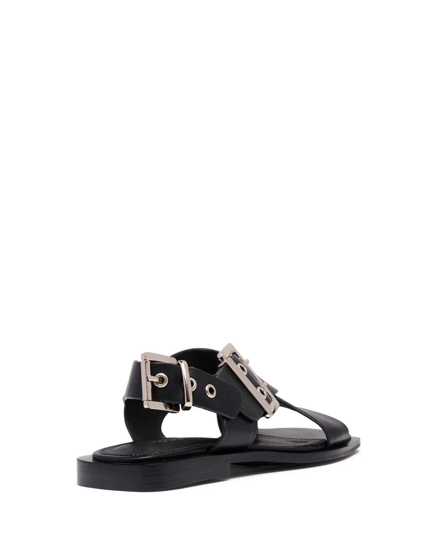 Easy Slingback Flat Black Smooth 6 Easy Slingback Flat Black Smooth - Image 4