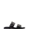 Ego Flat Sandal Black Patent -THERAPY SHOES EGO BLACKPATENT SIDE