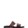 Ego Flat Sandal Cherry Patent 1 Ego Flat Sandal Cherry Patent -THERAPY SHOES EGO CHERRYPATENT SIDE