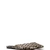 Gabbi Ballet Flat Leopard Satin -THERAPY SHOES GABBI LEOPARDSATIN PAIR