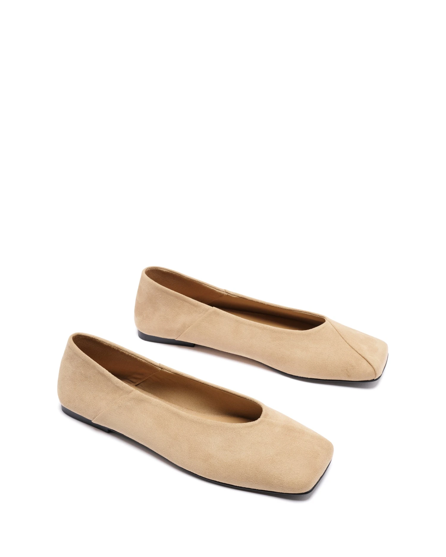 Gaia Flat Cashew Suede 4 Gaia Flat Cashew Suede - Image 2