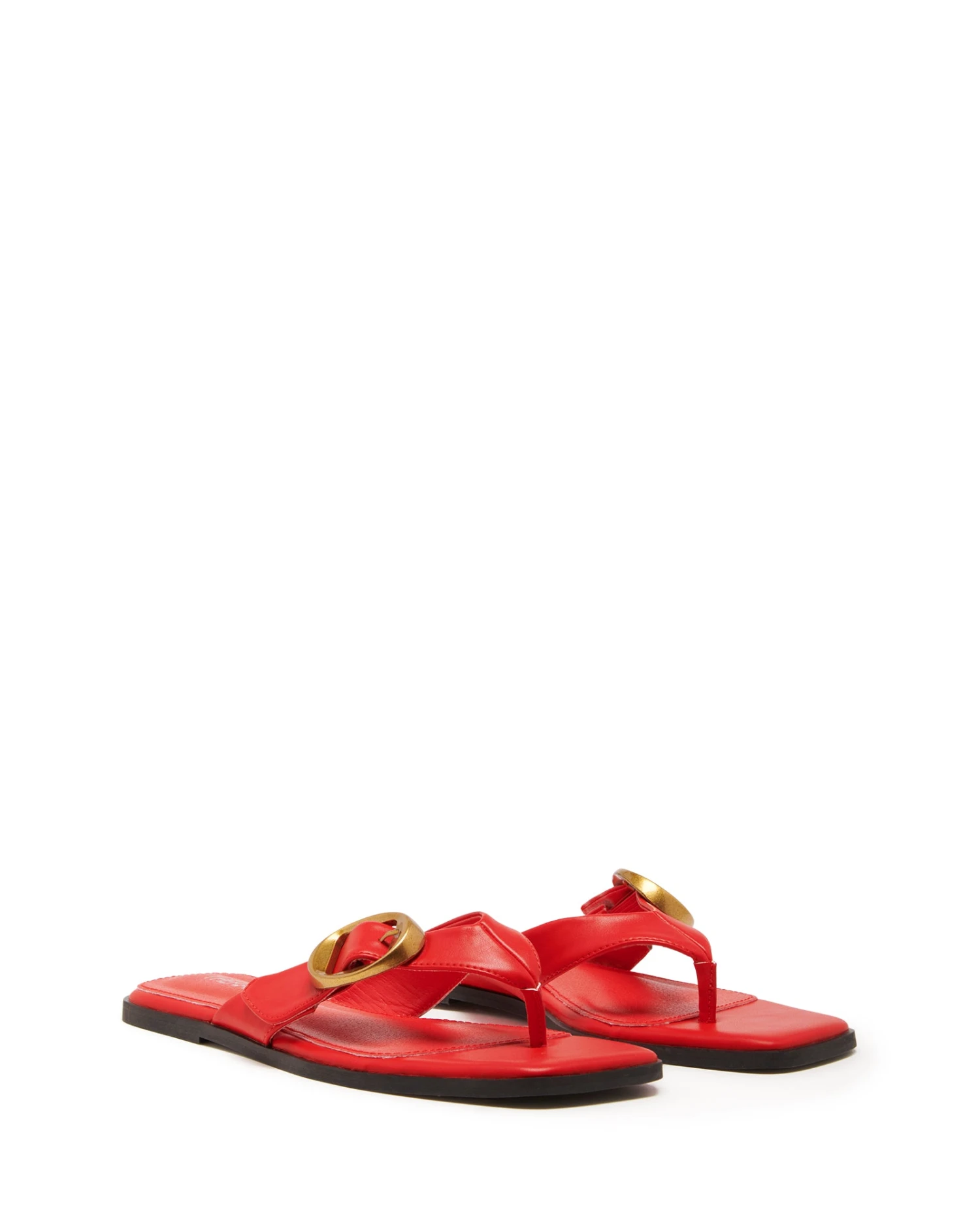 Gallery Thong Sandal Red Smooth 4 Gallery Thong Sandal Red Smooth - Image 2