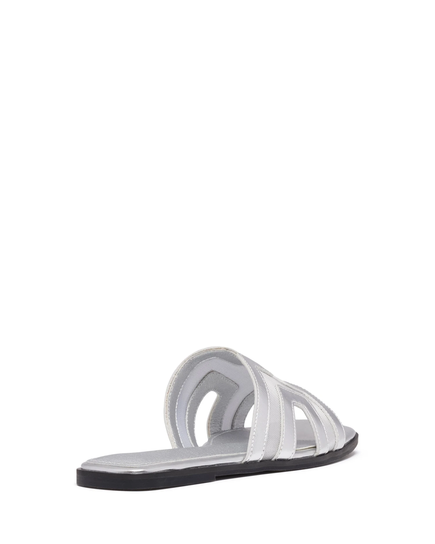 Gaze Flat Sandal Silver Mesh 6 Gaze Flat Sandal Silver Mesh - Image 4