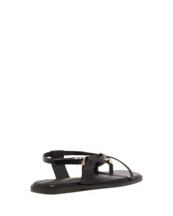 Gleam Sandal Black 8 Gleam Sandal Black -THERAPY SHOES GLEAM BLACK BACK