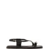 Gleam Sandal Black -THERAPY SHOES GLEAM BLACK SIDE