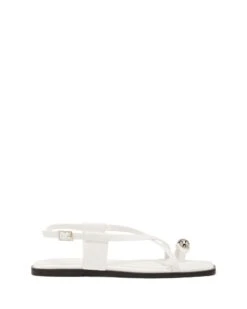 Gleam Sandal White