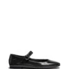 Gracee Ballet Flat Black Patent 1 Gracee Ballet Flat Black Patent -THERAPY SHOES GRACEE BLACKPATENTPU SIDE