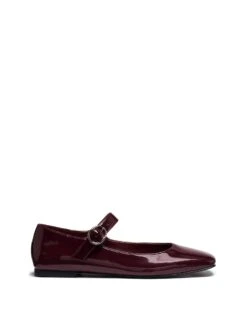 Gracee Ballet Flat Bordeaux Patent