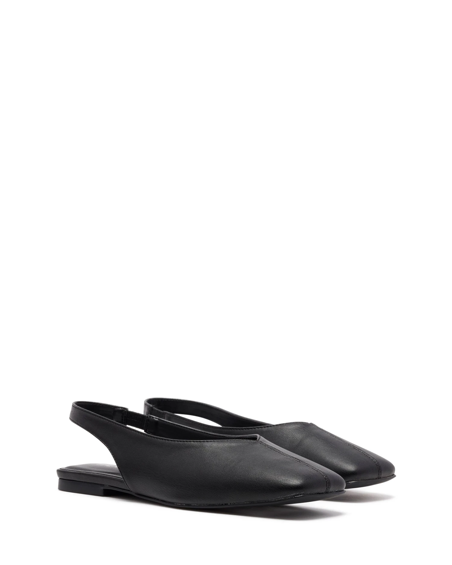 Graze Slingback Flat Black 4 Graze Slingback Flat Black - Image 2