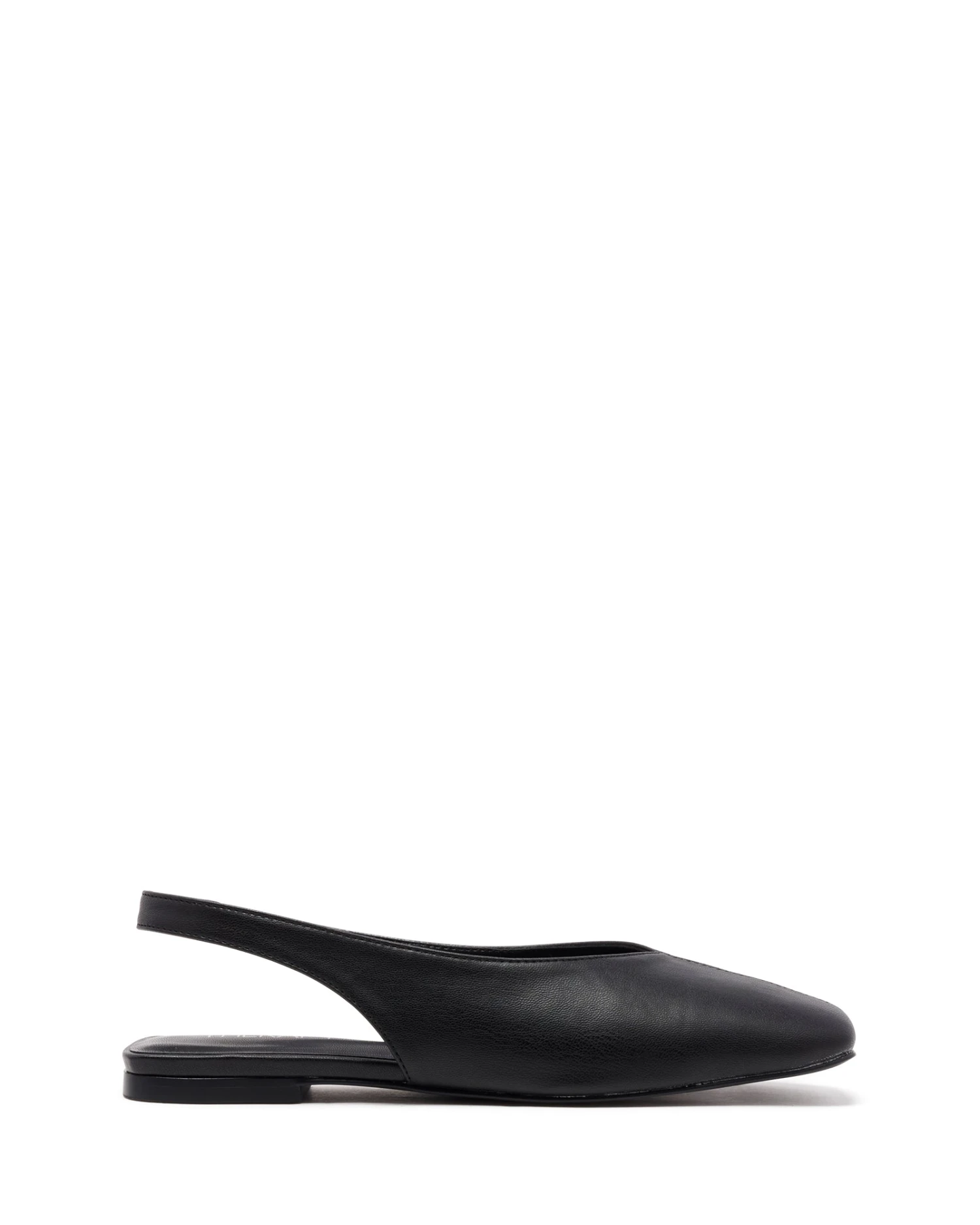 Graze Slingback Flat Black 3 Graze Slingback Flat Black