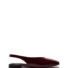 Graze Slingback Flat Bordeaux Patent 2 Graze Slingback Flat Bordeaux Patent -THERAPY SHOES GRAZE BORDEAUXPATENT PU SIDE